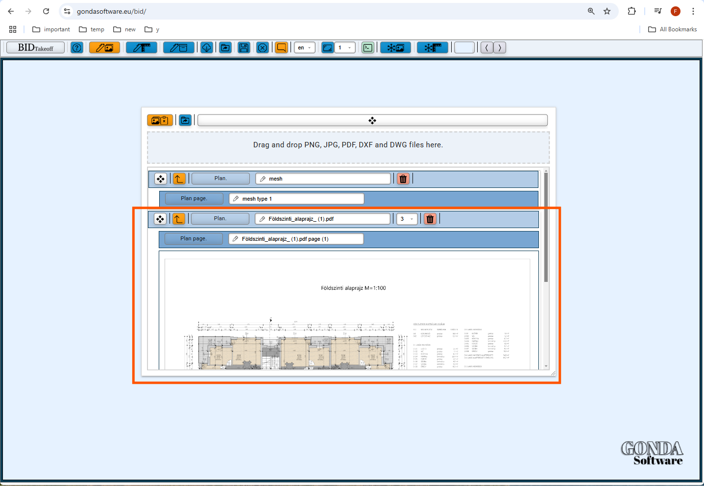 BID - Construction Takeoff Software