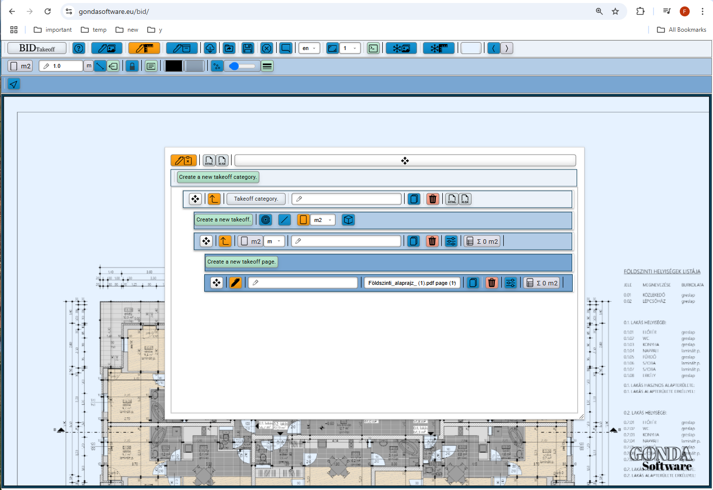 BID - Construction Takeoff Software